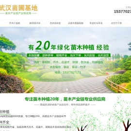湖北武汉苗木苗圃基地