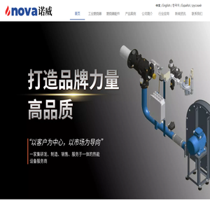 中高温应用集成燃烧系统