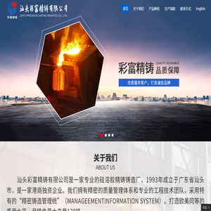 汕头彩富精铸有限公司,www.joyfu.com