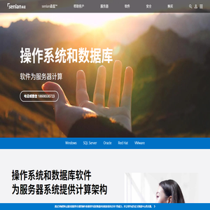 杭州正版软件产品和服务,操作系统软件,数据库软件,软件代理,senlan森蓝™