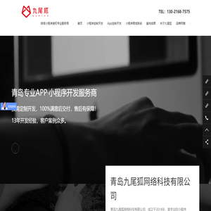 青岛小程序开发制作公司,青岛APP定制开发公司【青岛九尾狐】