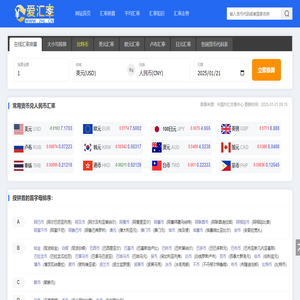 今日汇率查询