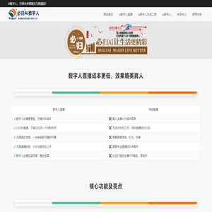 必归AI数字人引领未来