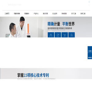 电子衡器服务商,自动化设备系统服务商,称重系统解决方案服务商
