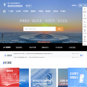 雄安新区政务服务网