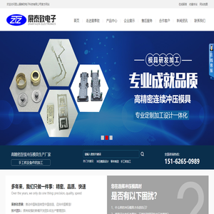 高精密连续冲压模具