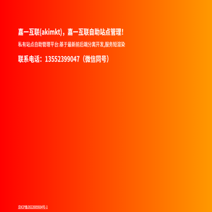 嘉一互联(akimkt.cn)