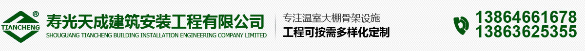温室骨架,温室大棚骨架,蔬菜大棚骨架,寿光天成建筑安装工程有限公司